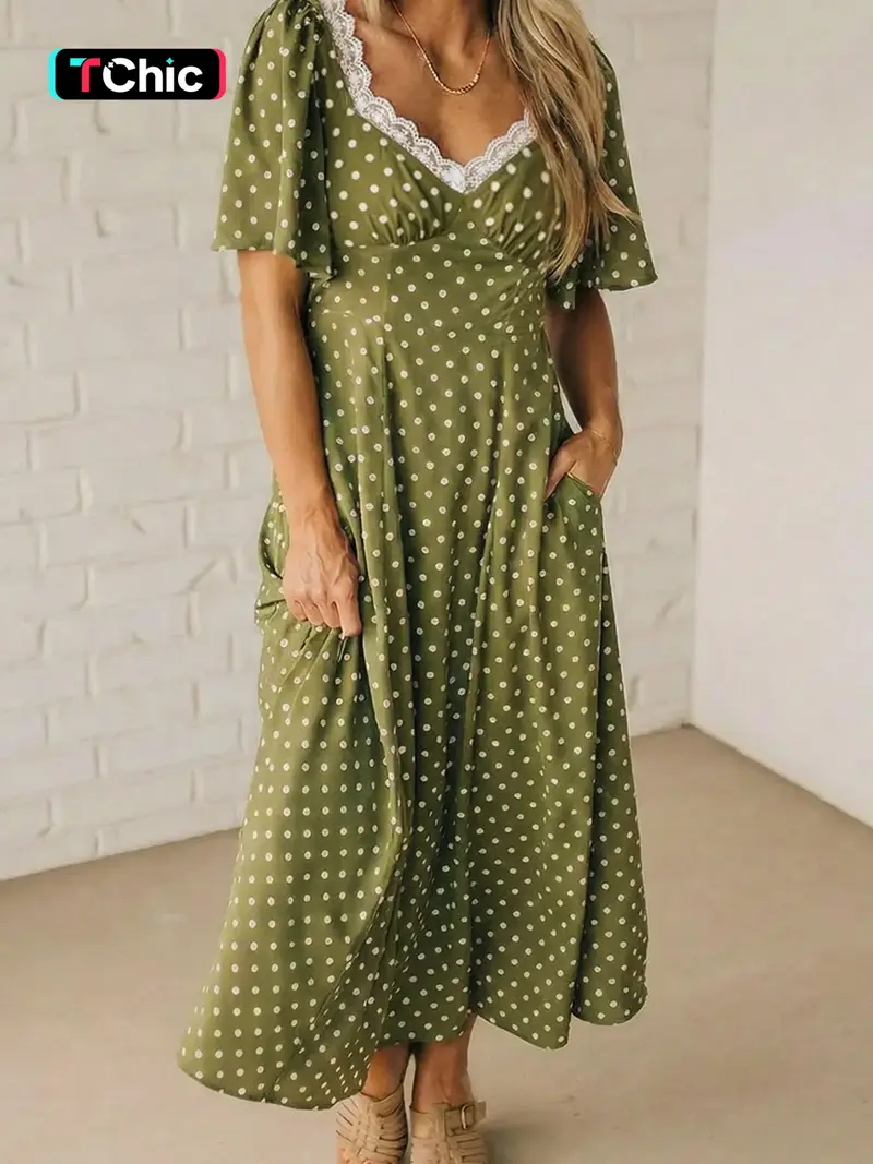 Midi Dress Kookai Green Wrap Dress KOOKA Holiday Dreaming Via  @eileencassidy_ In The Fanfare Midi