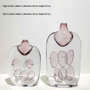 Elegant Bubble Glass Vase by Simple Modern