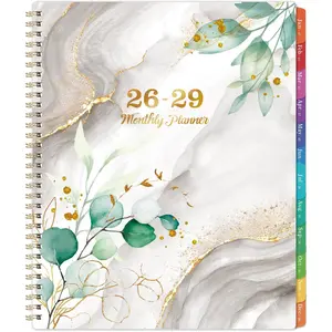Monthly Planner 2026-2029 - 3 Year 2026-2029 Monthly Planner from JUL. 2026 - JUN. 2029, 9" x 11" with Inner Pocket, Colorful Coated Tabs