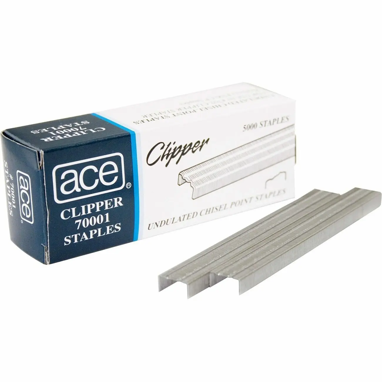 Ace Undulated Clipper Staples