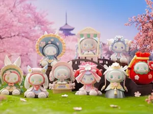 Lucky EMMA Secret Forest Cherry Blossom Series Blind Boxes, Cute Collectible Figurines Toys Gifts