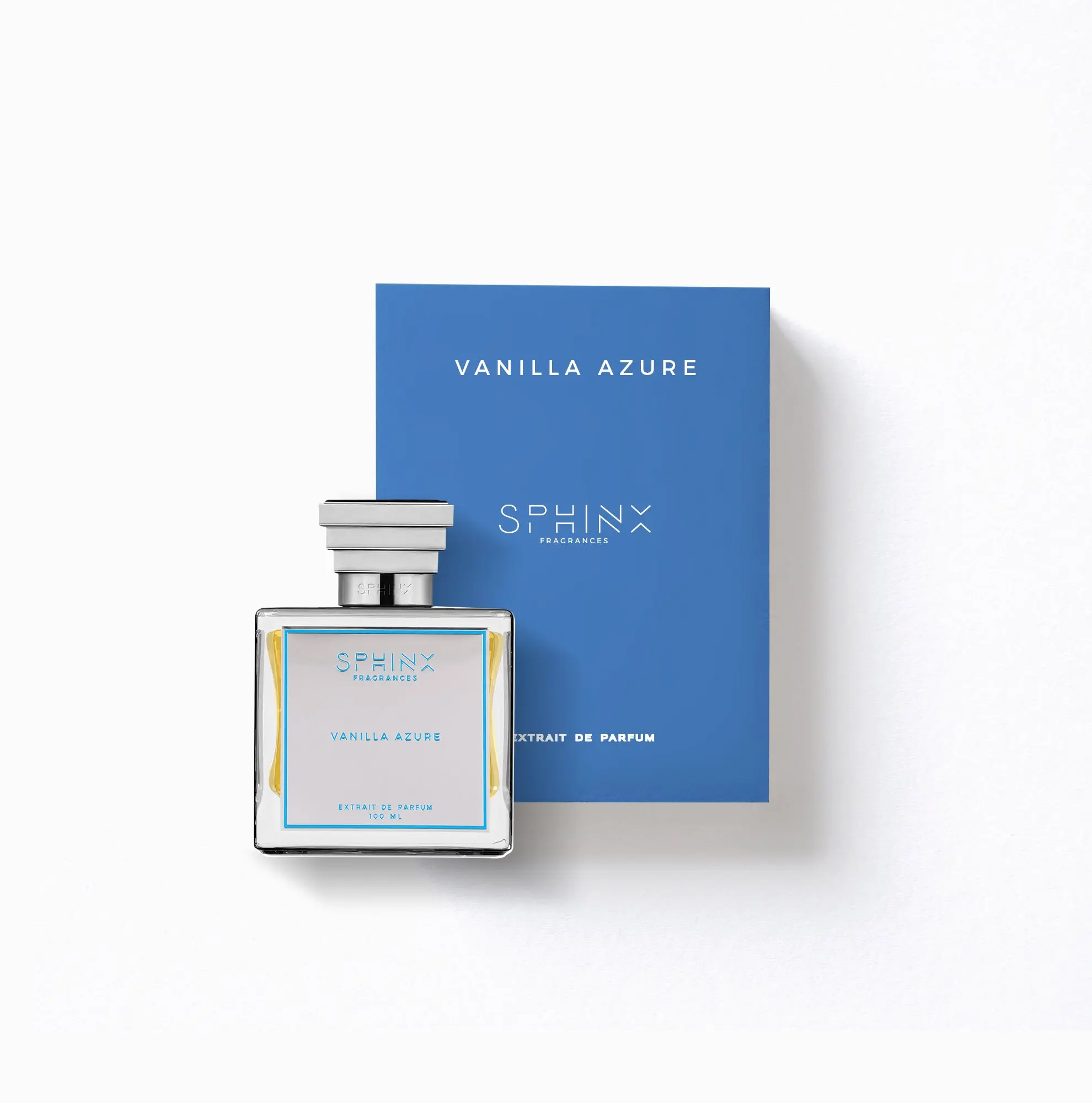 Vanilla Azure Extrait De Parfum Unisex Vanilla & Creamy Gourmand Fragrance, Long-Lasting Scent