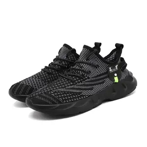 Mens Running Tennis Shoes Slip on Walking Fashion Athletic Sneakers Work Gym Shoes Comfort Lightweight Breathable Mesh Soft Sole Casual Trainers Boy's Gift