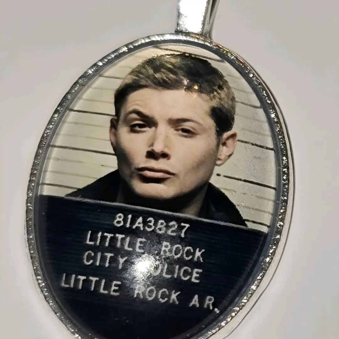 Sam Or Dean Winchester Mugshot Pendants - Original Design