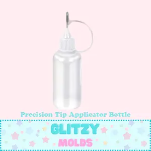30ml Precision Tip Applicator Bottle, Glue Bottle Applicator Bottle, Needle Point Bottle, Plastic Bottle