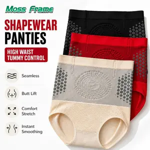 1 / 3-Pack-Women's 4-in-1 High-Waisted Compression & Moisture-Wicking Shorts — Combines the features of yoga pants and shapewear; breathable yet firm, offering tummy control and body shaping—suitable for both workouts and daily wear.