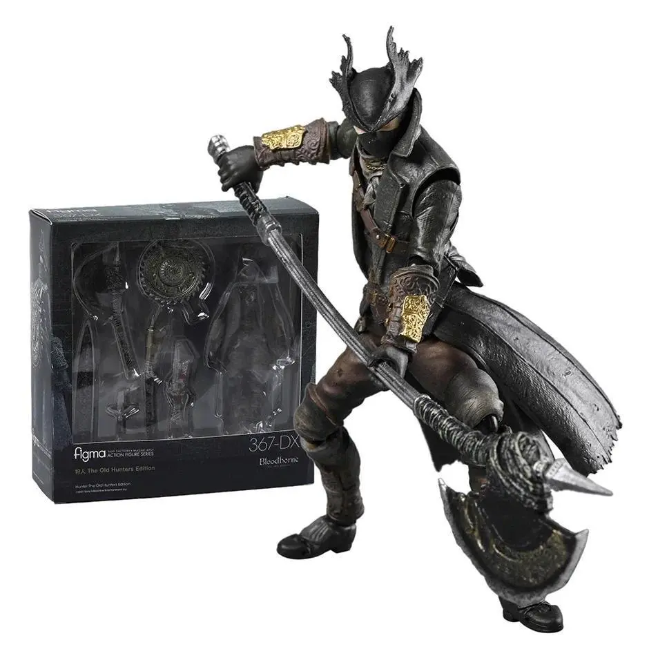 Bloodborne Hunter Figma 367-DX Action Figure Doll Handmade Model