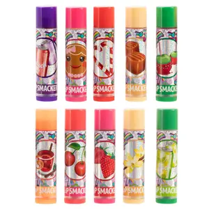 LiP Smacker Fab Yule Ous Holiday Lip Balm Set, 10 Piece Flavored Lip Balm