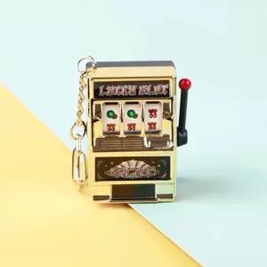 Mini Slot Machine Keychain for On the Go - Portable and Compact