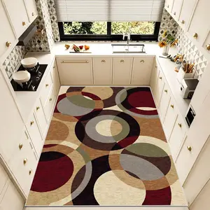 Non-slip Kitchen Rug, Absorbent Kitchen Mat, Kitchen Floor Mat, Kitchen Runner Rug, Home Decor, Kitchen Accessories, Home Supplies