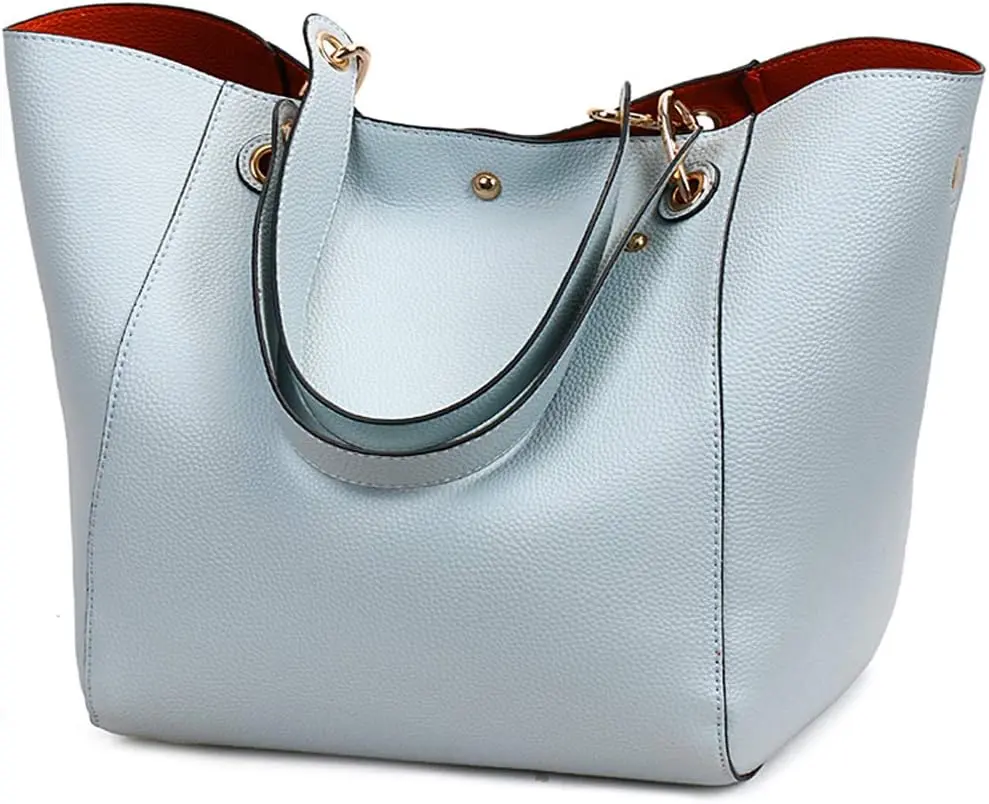 Pahajim Large Capacity Work purse for Women Ladies Bucket Tote Bag Designer Travel Shoulder Handbags
