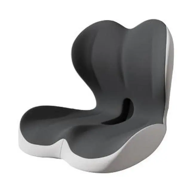 【2026 Upgraded Sturdy Memory Foam Seat Cushion】Foldable, Stable, Durable Modern Lumbar Support with Non-Slip Strap, Extra-Thick High Back, Skin-Friendly Washable Design for Office Chair, Car Back/Leg/Hip Pain Relief