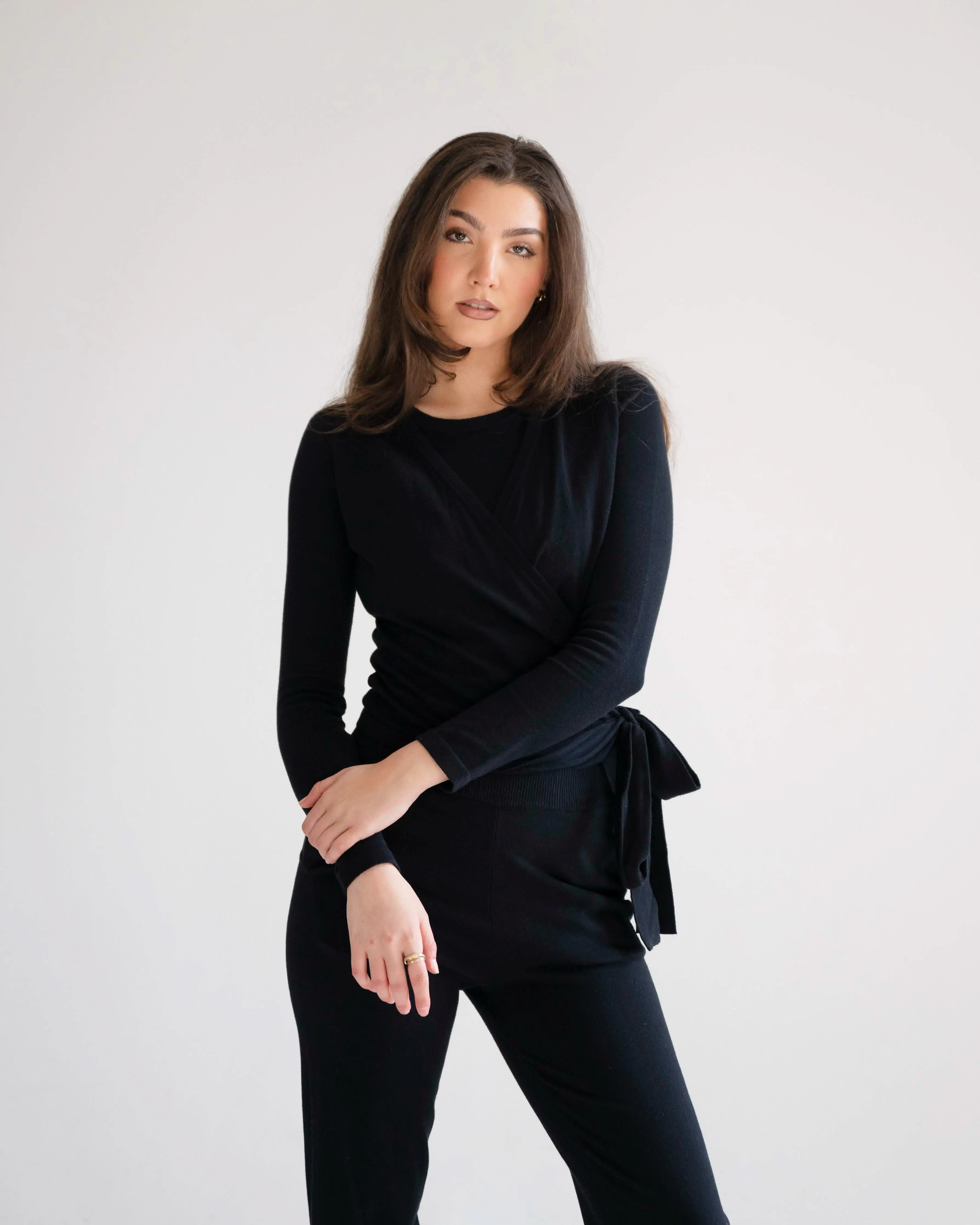 Yasmine Wrap Top Yasmine Wrap Top