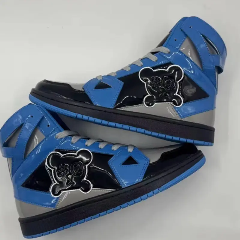 Vyron Apex High-Top Streetwear Sneakers Bold Urban Fashion Shoes