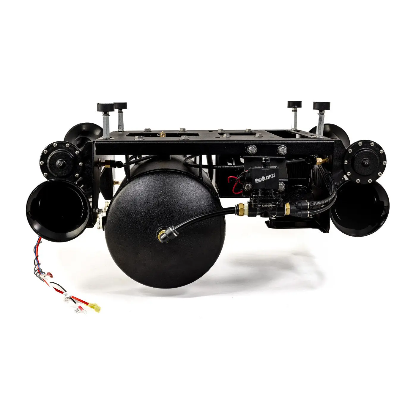 5-Gallon Stealth Spare Tire Delete Train Horn Kit | 5-Gallon 150 PSI | 12-Volt | Perfect for Trucks & SUVs