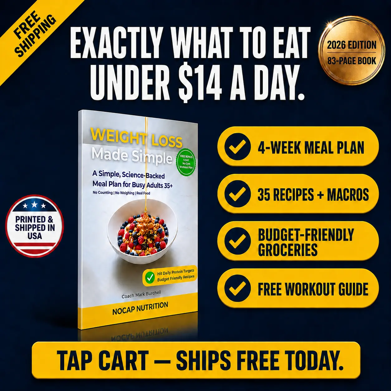 NoCap Meal Plan