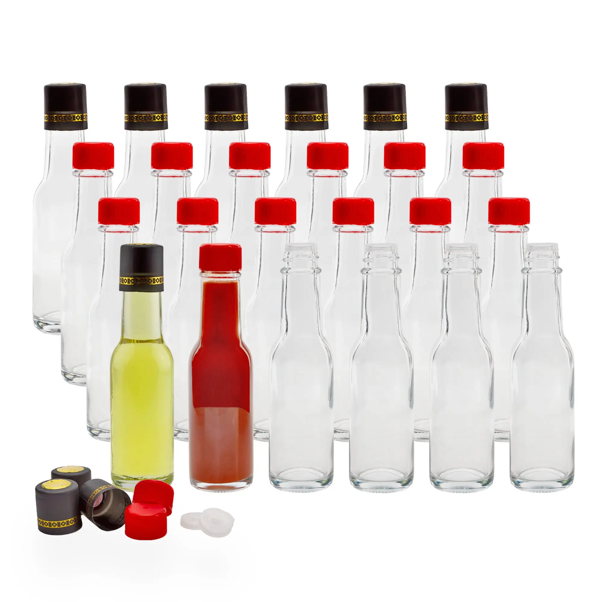 3-Ounce Mini Hot Sauce Bottles