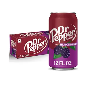 NEW Dr. Pepper Blackberry flavor canned Soda Beverage - 12/12 Oz