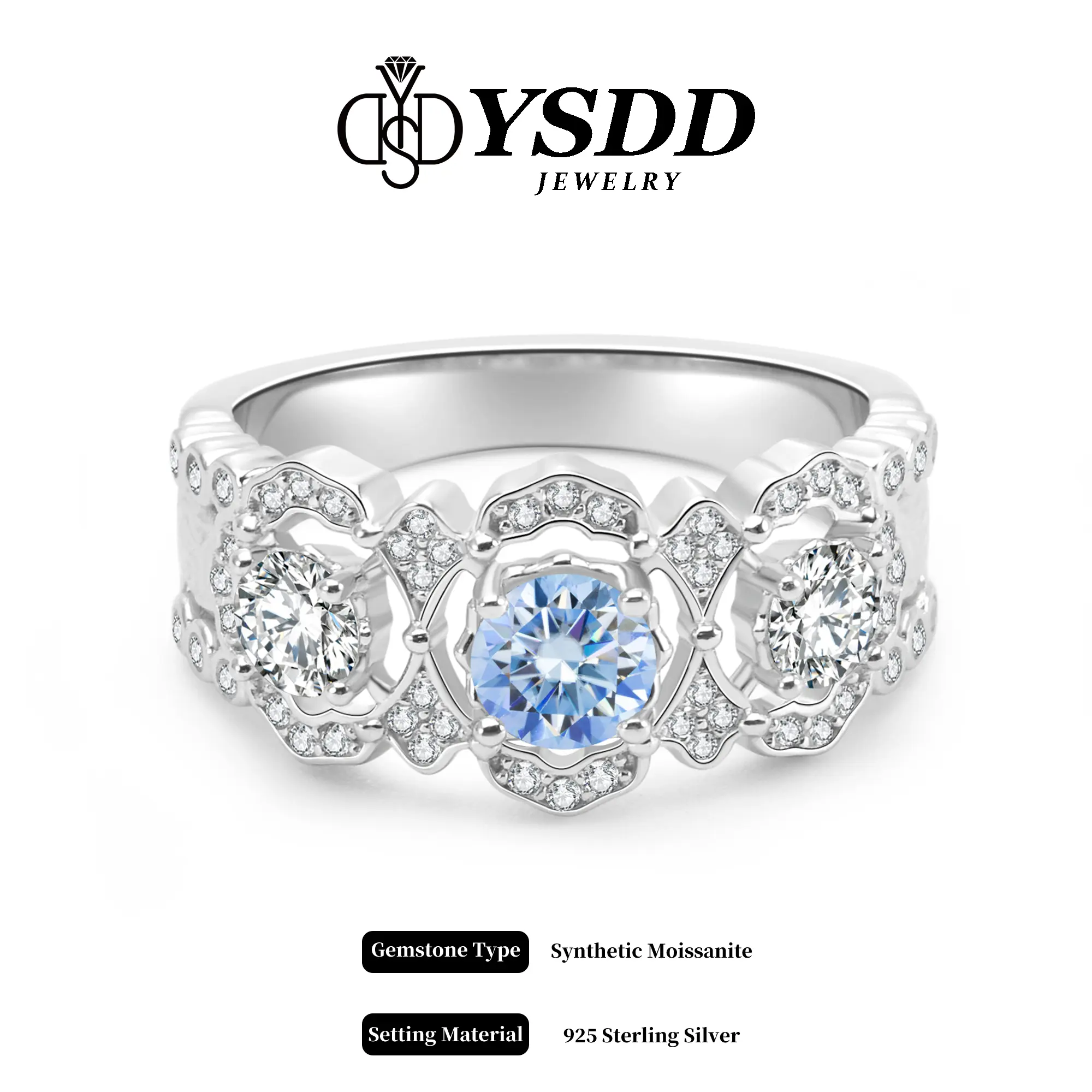 Icy Blue ( November Birthday Baby) 