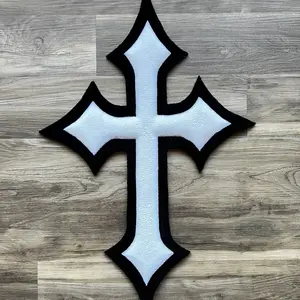 Handmade Custom Tufted Cross Rug