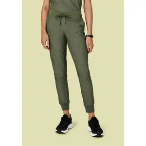 9 Pocket Joggers Heather Olive