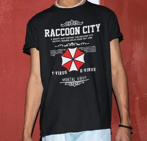 Raccoon City Mortal Virus Shirt - Resident Evil Requiem Tshirt,Horror Game Tee,Leon Kennedy
