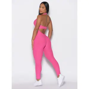 Backless Pocket Bodysuit