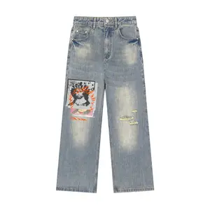 "ANDREI RUBLEV" WIDE LEG JEANS