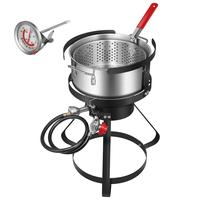 10QT Aluminum Fish Fryer & 54000BTU Propane Burner