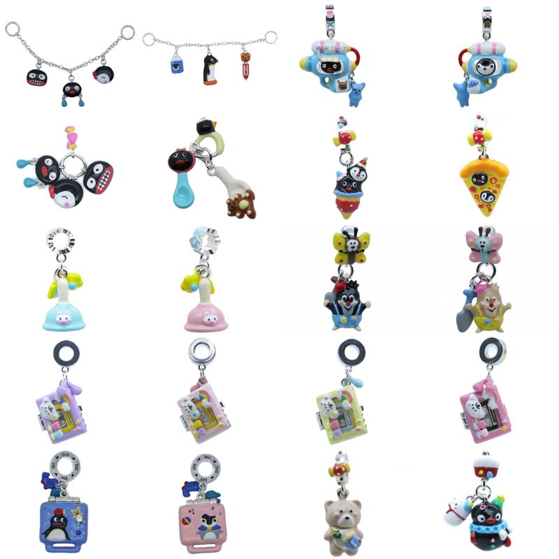 [ZZU]Hand-Painted Enamel Beads & Charms for DIY Bracelets, Necklaces & Pendants – Fits Pandora Bracelets, Handmade Beads for Jewelry Making, Beads & Charms Supplies, Personalized Gift for Her