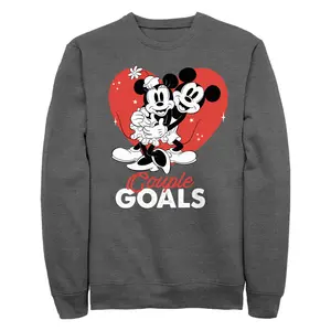 Men's Mickey & Friends Couple Goals Sweatshirt