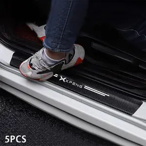For Xpeng 5pcs Set of Car Threshold Strips, Waterproof and Scratch-Resistant, Easy to Install, Durable Protection for Your Vehicle
