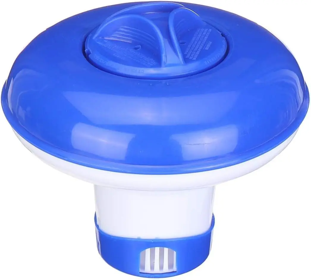 Collapsible/Retractable Pool Spa 1" Chlorine/Bromine Tablet Dispenser for Pool, Spa, Hot Tub, and Fountain, Perfect for Inflatable & above-Ground Pools