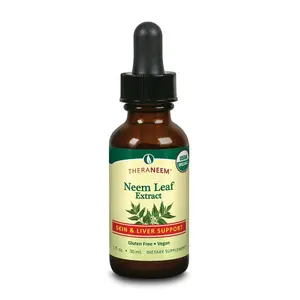 Neem Leaf Alcohol Extract - Unflavored Herbal Dietary Supplement, Natural Herbal Supplements for Daily Wellness Support, Unflavored Herbal Supplements