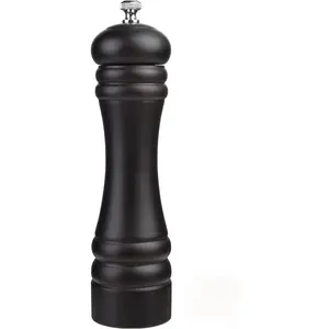 Pepper Mill Black Pepper  Mill  Refillable Stainless Steel Mechanism Adjustable Coarseness