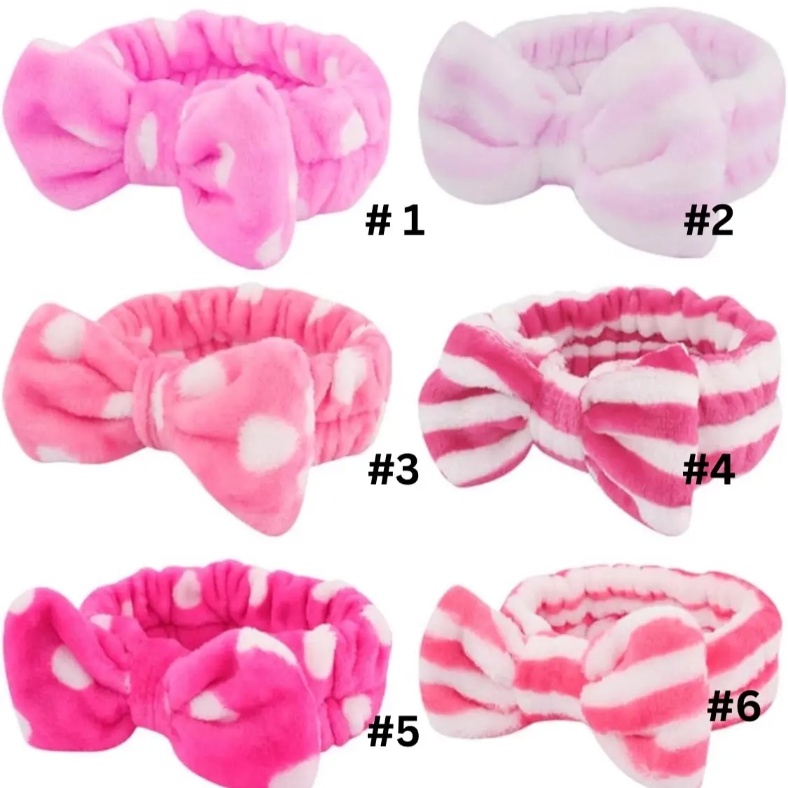 Face Washing Headband Cotton Face Washing Headband Cotton