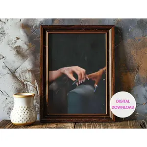 Wicked Wall Art Holding Space Ariana Cynthia Finger Hold Defying Gravity Funny meme Wicked Movie Fan gift Broadway Glinda Elphaba