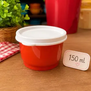 Cuarteto rojo claro 150  ML Container