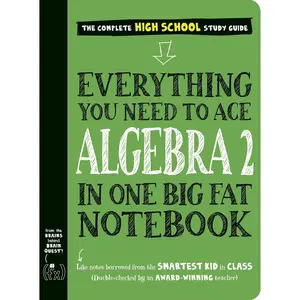Everything You Need to Ace Algebra 2 in One Big  Notebook - Paperback