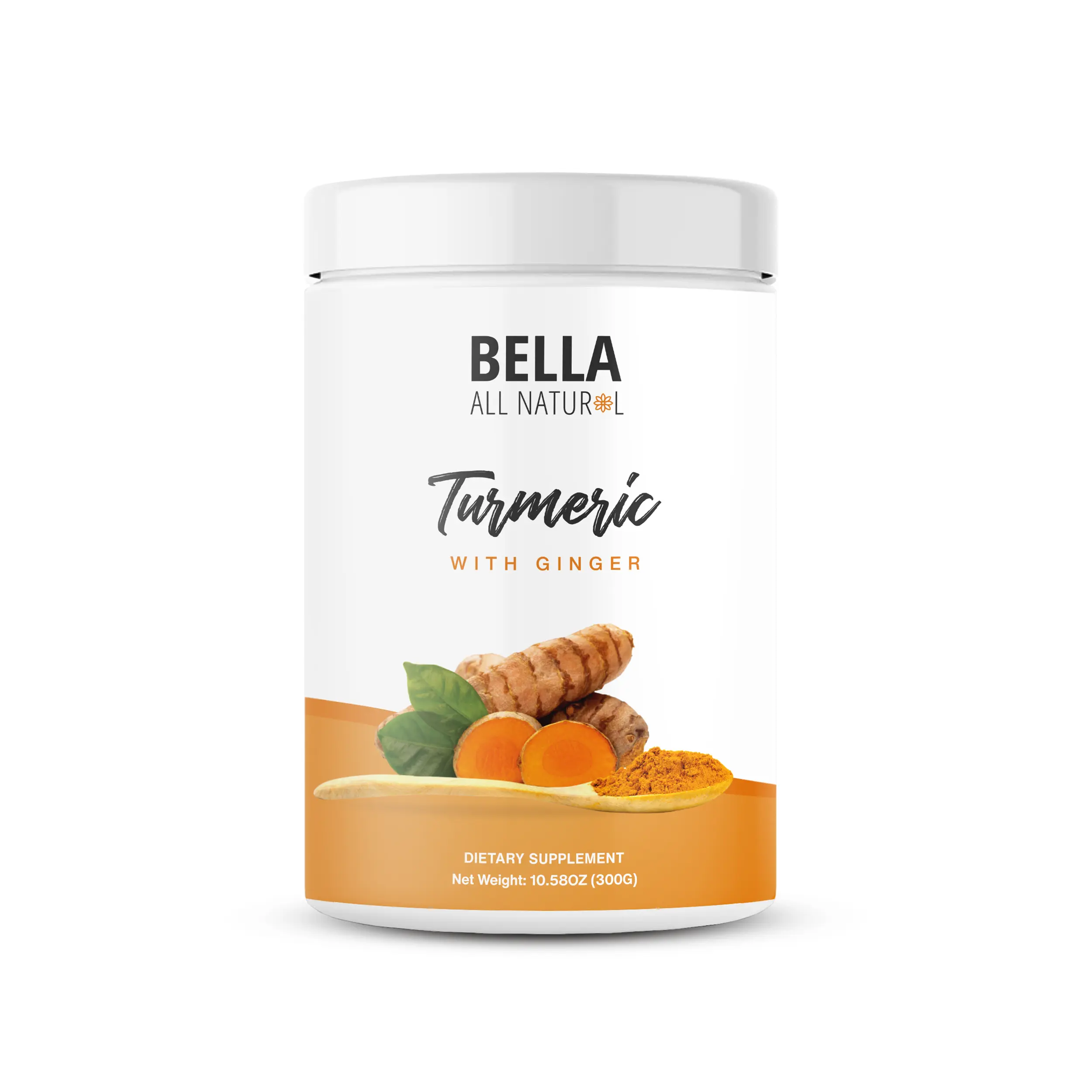 Bella All Natural Turmeric with Ginger 300g Bella All Natural Turmeric with Ginger 300g