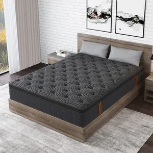 9 Inch Gel Memory Foam Mattress Twin Full Queen King Bed Hybrid Spring Mattress  In A Box ，Medium Firm for Motion Isolation, Edge Support Ergonomic pocket spring