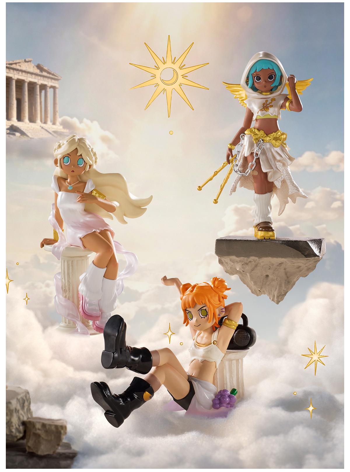 POP MART Peach Riot Power Chords Series Figures Blind Box teen boy gift