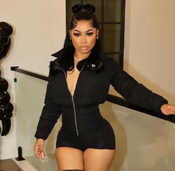 Black Puffer Romper Coat