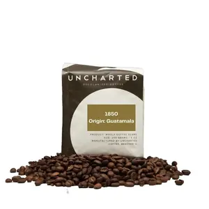 Uncharted Coffee 1850 Guatemala Coffee - Whole Coffee Beans, Carefully Roasted, Unique Origin Flavor, Perfect for Everyday Enjoyment - Beverage