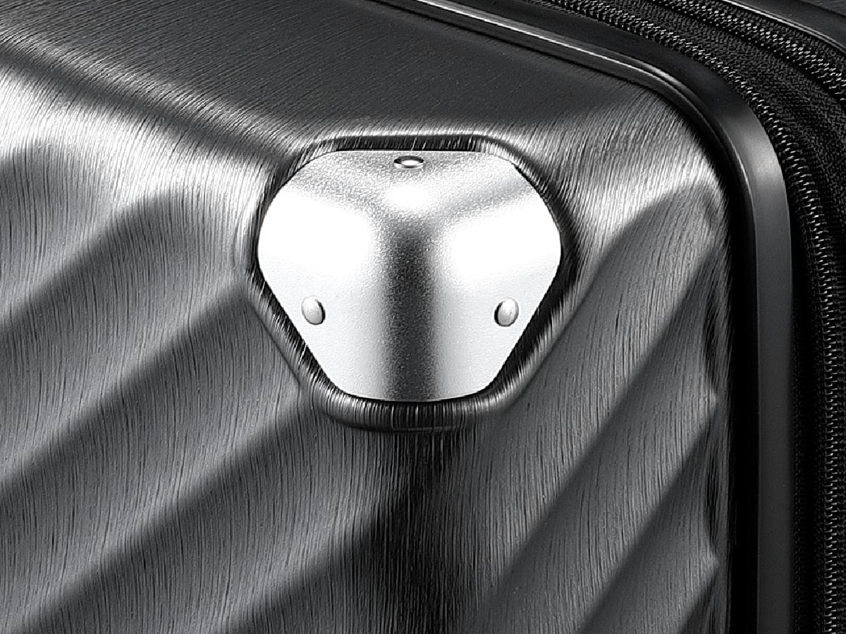 LUGGEX 28 Inch Trunk Luggage, Expandable PC Hard Shell Large Checked Suitcase with Shock - Absorbing Wheels & TSA Lock