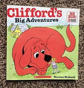USED-Clifford's Big Adventures; Clifford At the Circus; Clifford Goes to Dog School;clifford Visits the Hospital by NORMAN BRIDWELL (Paperback)