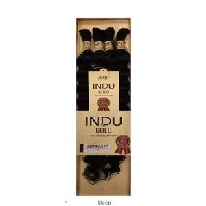 INDU GOLD DEEP BULK 18 - 100% HUMAN HAIR