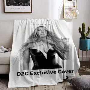 mariah carey Throw Flannel All Weather Blanket Kneeling Blankets Fluffy Warm Winter Blanket Blankets on Offer Home Knee Throw Wearing Microfiber