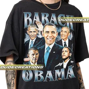 [Sale Up To 40%] Limited Barack Obama Vintage T-Shirt, Shirt Gift For Woman and Man Unisex T-Shirt