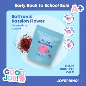 JoySpring Saffron Mood Munchies Gummies – Plant-Based Saffron Formula for Daily Wellness Designed to Support Mood and Focus